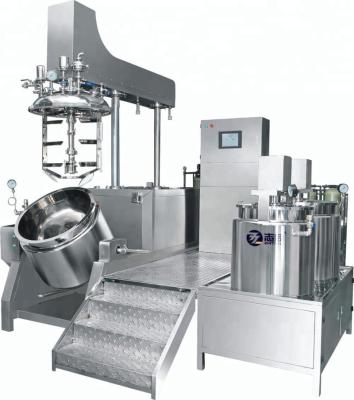 China Factory hot sale viscous liquid making homogenizer cream vacuum mixer emulsifying machine for sale