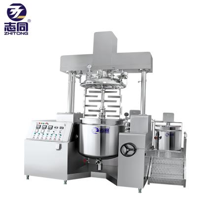 Cina 100L Vacuum Liquid Emulsifying Homogenizer Homogenizer Mixer Boiler Mixing Machine For Cosmetics in vendita