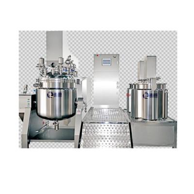 China Liquid With Hanging Solids ZT Vacuum Homogenizer Emulsifier Mixer Blender Emulsifying Machine à venda