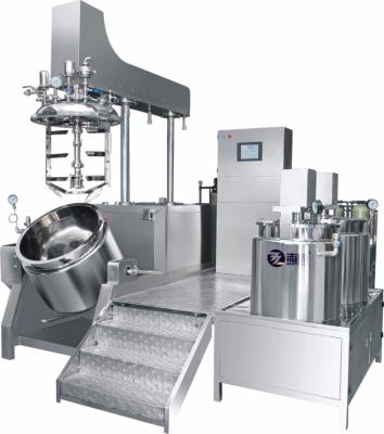 중국 ZT Chemical Cosmetic Emulsifier High Shear Emulsifier Homogenizer Vacuum Homogenizing Emulsifying 판매용