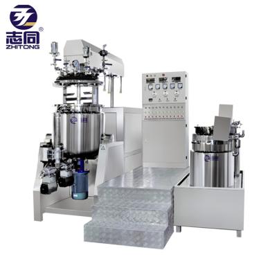 China Liquid With Solids ZT Stainless Steel Emulsifier Cosmetic Vacuum Blender Hanging Emulsifying Kneader à venda