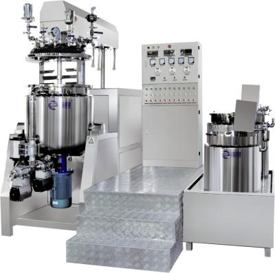 China ZT 200L Vacuum Viscous Liquid Homogenizer Blender Machine Emulsifying Mixing Tank Making Mayonnaise à venda