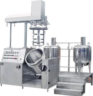 Cina ZT Blender Machine Vacuum Emulsifying Cream Mixer Homogenizer Emulsifier Cream Mixer Vacuum Emulsifying Mixer in vendita