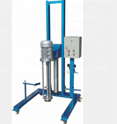 China Liquid Pneumatic Lifting Speed ​​Disperser / High Shear Dispersing Emulsifier à venda