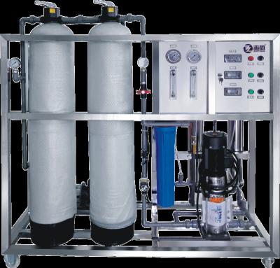 중국 ZT-500L Stainless Steel Double Stage Water Treatment RO Reverse Osmosis Chemical Water Treatment System 판매용