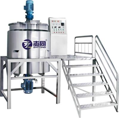 China ZT ISO9001 CE 2020 Best Quality Stainless Steel Liquid Shampoo Homogenizer Tank Mixer Mixing Machine à venda