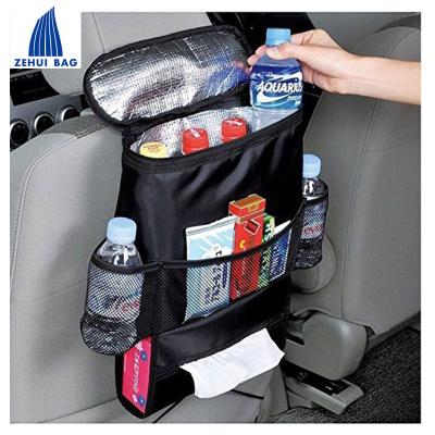 China Comfortable Standard Car Back Seat Travel Storage Bag Organizer for sale