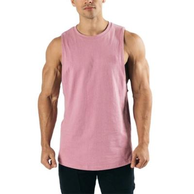 China Anti-wrinkle OEM custom logo Sports Tank Top For Men'S Marathon Running Basketball Training Casual Gym Men'S Tank Tops fitness for sale