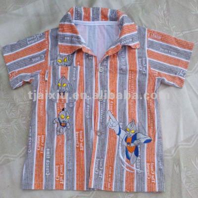 China Cheap 100% Cotton Used Boys Shirt Clothes for sale