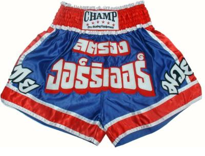 China Professional Mens Customize Muay Thai Shorts with embroidery for sale