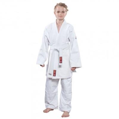 China White bamboo fabric Judo Uniform Gi Martial Arts Suit with Belt for Boys for sale