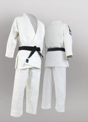 China OEM bamboo fabric white judo gi Martial Arts Suit with Customized Logo for sale