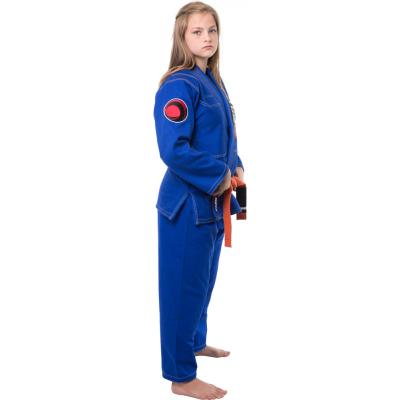 China Blue BJJ Gi Kimono Martial Arts Suit , Martial Arts Clothing For Women for sale