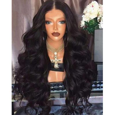 China Silky Straight Wave Natural Hair Wig For Men Blended Wigs Human Hair Brazilian 360 Lace Frontal Wig Vendor for sale