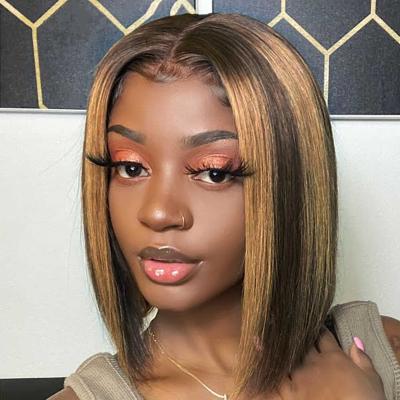 China Cheap Silky Straight Full Wave Afro Kinky Curly Hair Machine Made Wigs For Short Brazilian Bob Toupee With Bangs Color Women Hair for sale