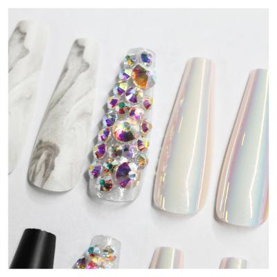 China Easy Apply Creative Nail Design Christmas Nail Packaging Box For Artificial Nails Designer for sale