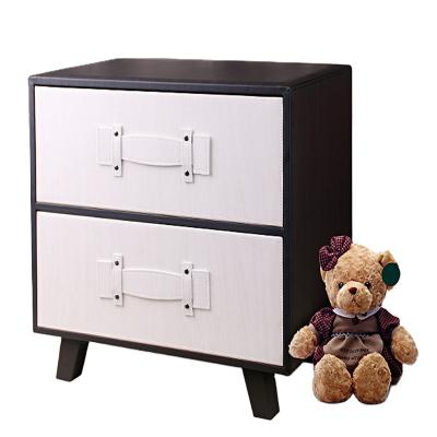 China New Modern Design High Quality Bedside Cabinet Side Table (Height) Adjustable Night Stand With Drawers for sale