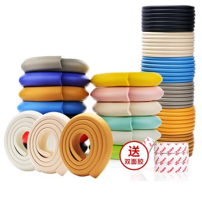 China BPA FREE 2M Thicker Corner L Type NBR Table Collision Strip Foem Edge Baby Corner Edge Protector Kit for sale