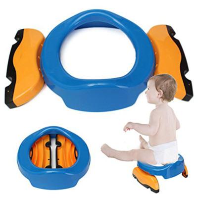 China Foldable Baby Toilet 2-in-1 Baby Toilet Kids Travel Toilet Portable Training Seat Baby Tolite Training Seat for sale