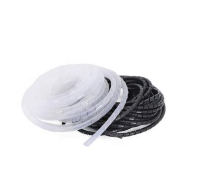 China Protect Cable Wrap Black And White Hose Wire Protection Wrap Header Pipe for sale