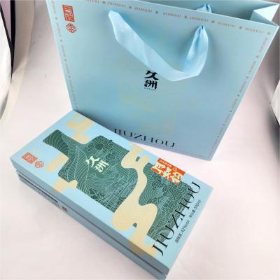 China Comida de lujo Caja de regalo magnética Elegante Cajas de regalo plegables pequeñas para miel en venta