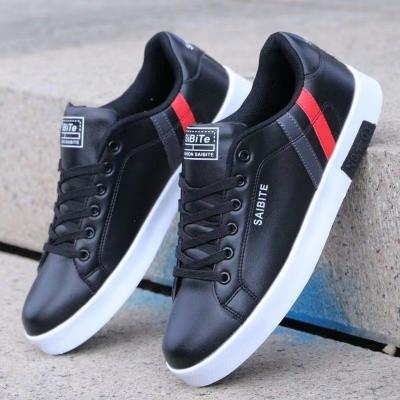 China Fashion trend new high quality factory price PU men's board shoes cheap casual shoes for sale