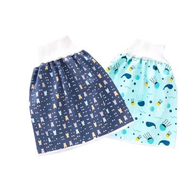 China Cheap Cost Girls Printed Pocket Baby Cloth Diaper Skirt Cloth Diapers For Girl Dresses Reusable Kids Adult Diaper Skirt for sale