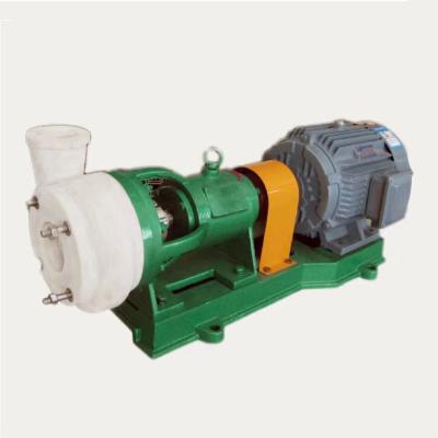 China Automotive Industry Horizontal chemical centrifugal pump fluorine resistant plastic alloy pump for pneumatic acid for sale