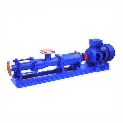 China Custom Auto Industry G Type Screw Single Cycle Sewage Slurry Pump Special Pump For Transporting Asphalt Heavy Oil for sale