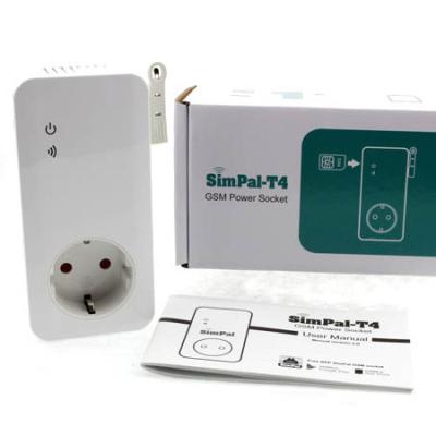 China SimPal-T4 GSM Residential/General Purpose Power Socket for sale