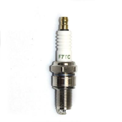 China High performance motorcycle spark plug F7TC/F7RTC/BP6ES standard size for sale