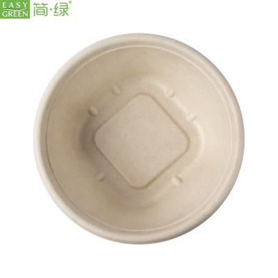 China Modern Easy Green 100% Biodegradable Disposable Microwave Safe Bagasse Paper Bowl for sale