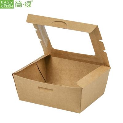 China Disposable Easy Green High Quality Disposable Custom Food Hot Container for sale