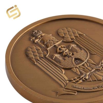 China Europe Manufacturer 3D Metal Anime Zinc Alloy Token Coin for sale