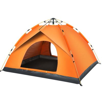 China New Design 210D Oxford Game Camouflage / Fabric Auto Multi Person Field Waterproof Camping Tents For Outdoor Events for sale