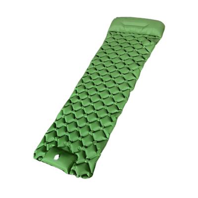 China TPU Best Selling Lightweight Inflatable TPU Beach Sleep Nylon Air Pad Camping Mat for sale