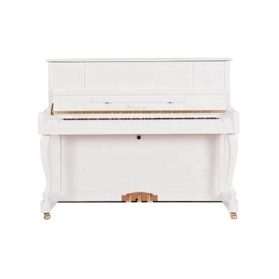 China KU-123 Mechanical Popular White Color Upright Acoustic Piano for sale