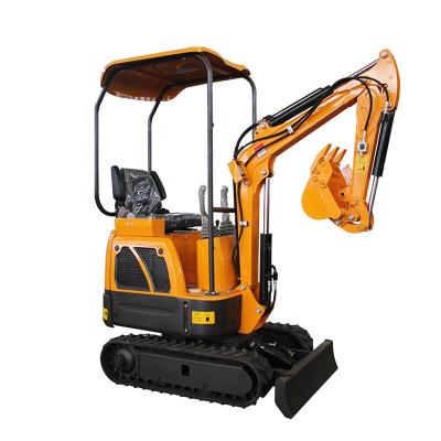 China China EPA Factory Small Hydraulic Excavators Mini Excavator 1.2ton Excavator for sale