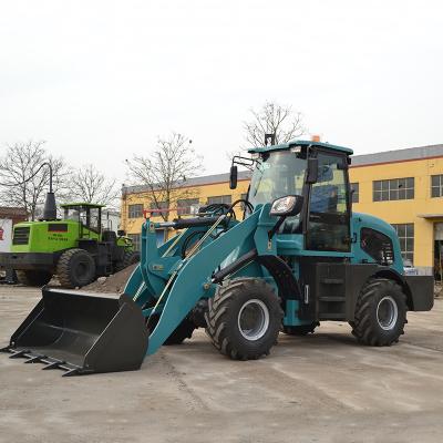 China Building Material Shops Mini Front Loader 1.8ton Wheel Loader Low Price For Sale for sale