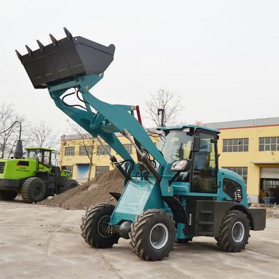 China Building Material Stores 1.8ton Wheel Loader Front End Loader With Grapple Bucket Cheap Price for sale