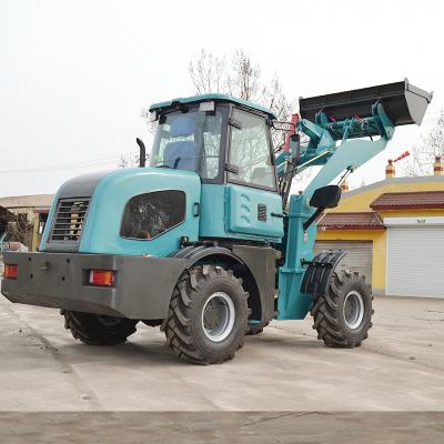 China Construction material stores China cheap 1.8ton compact truck tire wheel loader small with best price for sale