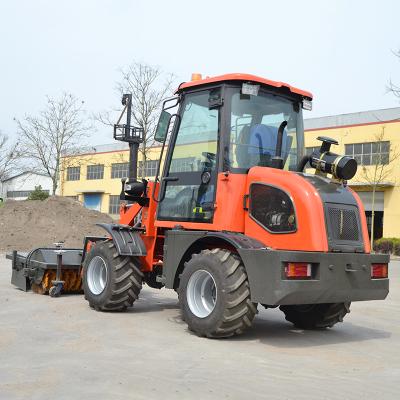 China Building Material Shops 2021 New China Cheap Price Front End 1 Ton Mini Wheel Loader for sale