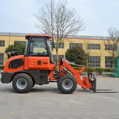 China Building Material Shops Engineering Small Construction Machinery 1 Ton Wheel Loader for sale