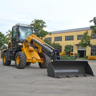 China China Mini Telescopic Wheel Loader With Telescopic Arm Boom From Building Material Stores Small for sale