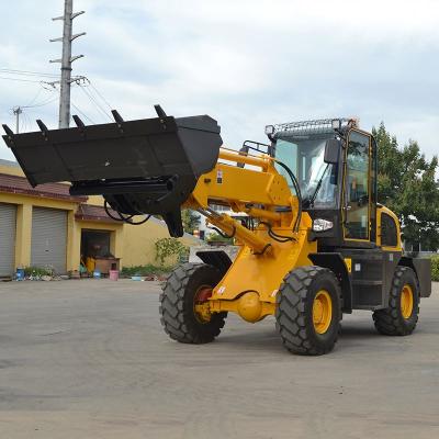 China Construction Material Shop Mini Earth Moving Machinery 1.8ton Wheel Loader For Sale for sale