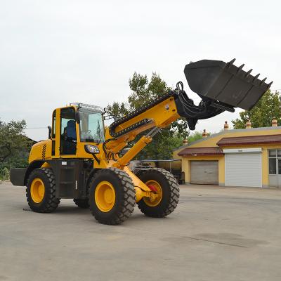 China Construction Material Shops High Efficiency Mini Tine Compact 3.5ton Telescopic Wheel Loader for sale