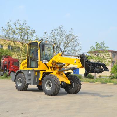 China Building Material Shops Manufacturer Telescopic 1.5ton Wheel Loader Machine for sale