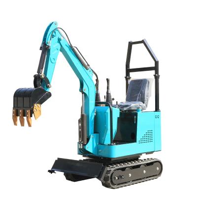 China Hot Sale 1 Ton Mini Digger Hydraulic Excavator Device 1.0 Ton Mini Excavator Factory for sale