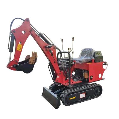 China Factory 0.8ton Micro Compact Excavator With Track Excavator Small Hydraulic Crawler Mini Excavator for sale