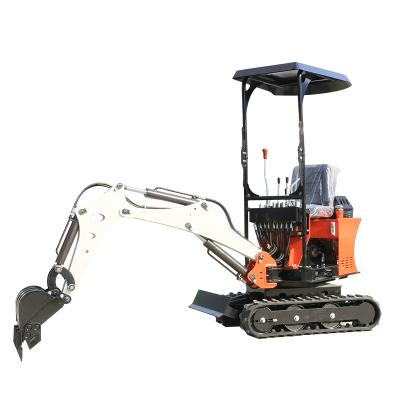 China Factory EPA Engine 0.9 Ton Mini Excavator Backhoe Rubber Track Digger Price for sale